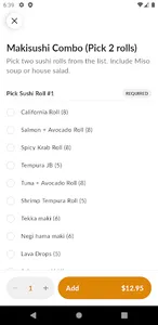 Kabuki Sushi Thai Tapas screenshot 3