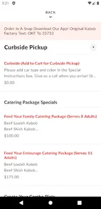 Original Kabob Factory screenshot 2