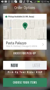 Pasta Palazzo screenshot 1