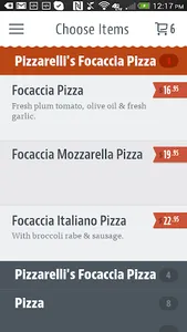 Pizzarelli's Pizza & Pasta screenshot 2