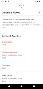 Rookiez Wingz To Go screenshot 2