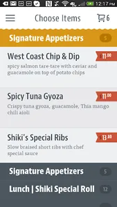 Shiki Hibachi & Sushi screenshot 2