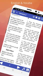 Yoruba Bible screenshot 1