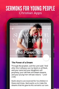 Sermons for Young People screenshot 0