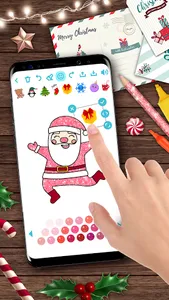 Christmas kids coloring screenshot 1