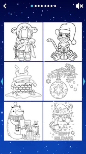 Christmas kids coloring screenshot 16