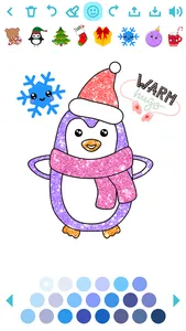 Christmas kids coloring screenshot 5