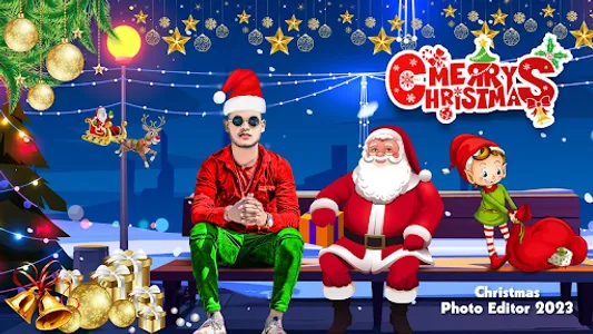 Christmas Photo Editor 2023 screenshot 1