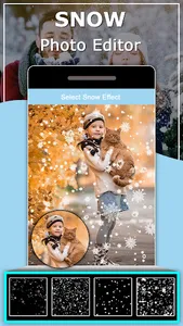 Snowfall Photo Editor screenshot 1