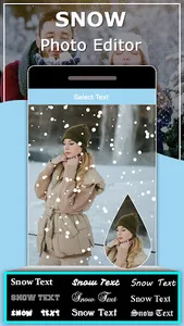 Snowfall Photo Editor screenshot 3