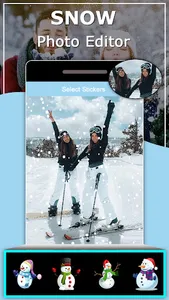 Snowfall Photo Editor screenshot 4