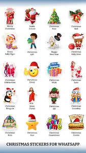 Christmas Stickers screenshot 0
