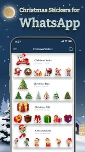 Christmas Stickers screenshot 1