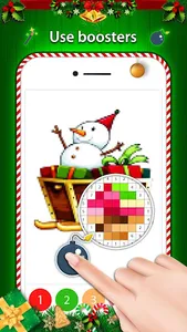 Christmas Color by Number screenshot 3