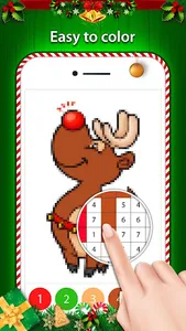 Christmas Color by Number screenshot 7