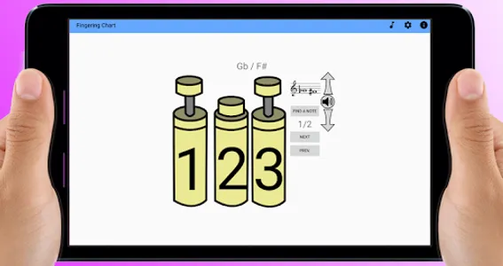 Saxhorn Alto Fingering Chart screenshot 3