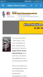 Radio Christ Vivant screenshot 2