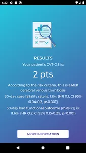 CVT Score Calculator screenshot 2