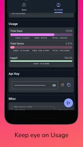 HManager for Heroku screenshot 2