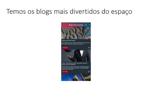 SpaceFlight - Notícias&Blogs screenshot 1