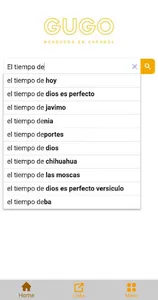 Gugo - Búsqueda en español screenshot 1