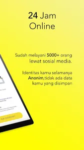 ChurChat - Curhat by Chat screenshot 1