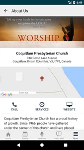 CPC Coquitlam Presbyterian screenshot 4