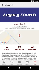 Legacy Church MB screenshot 4