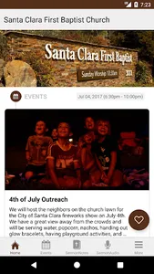 Santa Clara First Baptist screenshot 1
