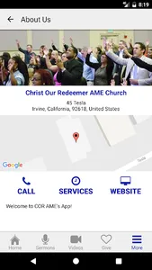 COR AME Church screenshot 3