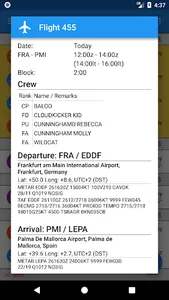 DutyDroid - airline crew app screenshot 1