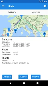 DutyDroid - airline crew app screenshot 2