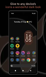 Darkful - Icon Pack screenshot 0