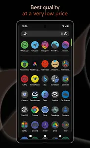 Darkful - Icon Pack screenshot 1