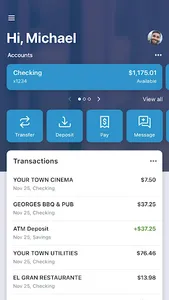 CIBM Bank screenshot 1