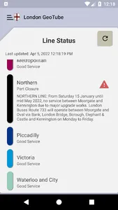London GeoTube screenshot 3