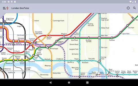 London GeoTube screenshot 5
