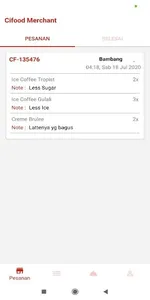 CiFood Merchant screenshot 0