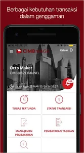 BizChannel@CIMB Mobile screenshot 0