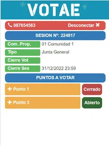 VotaE screenshot 1