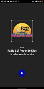 Radio Sol Poder de Dios ARG screenshot 0