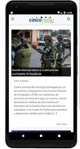 Cinco Radio screenshot 0