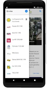 Cinco Radio screenshot 3