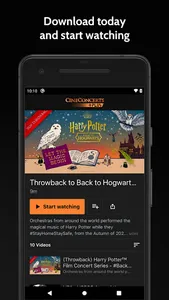 CineConcerts +Plus screenshot 3