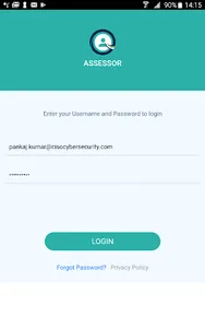 EasyTalent Assessor Mobile App screenshot 1