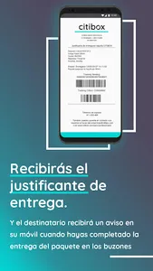 Citibox para mensajeros screenshot 2