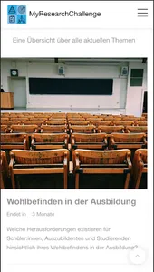 MyResearchChallenge screenshot 1