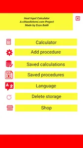 Heat Input screenshot 1