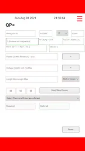 Heat Input screenshot 2