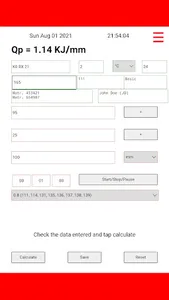 Heat Input screenshot 3